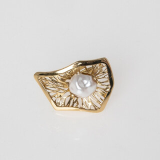 Γυναικείο Χειροποίητο Δαχτυλίδι Opal | GD1887 Kalliope Ορείχαλκος-Πέρλα Baroque 